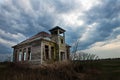 Old Vintage One Room Schoolhouse Royalty Free Stock Photo