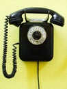 Old vintage phone Royalty Free Stock Photo