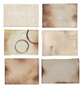 Old vintage photo paper texture background Royalty Free Stock Photo