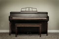 Old Vintage Piano in Home