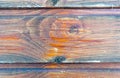 Old vintage planked wood