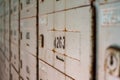 Vintage post office box in Jakarta Royalty Free Stock Photo