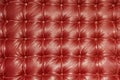 Old vintage red leather chair Royalty Free Stock Photo