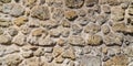 An old vintage restored rustic classic background old stone wall