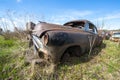 Old Vintage Junk yard Car, Rust Royalty Free Stock Photo