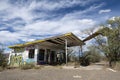 Route 66, Old Gas Station, Travel, New Mexico Royalty Free Stock Photo