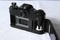 old vintage Rolleiflex photo film camera and lens Royalty Free Stock Photo