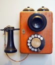 Old vintage Rotary Telephone Royalty Free Stock Photo