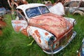 Old vintage rusty car Royalty Free Stock Photo