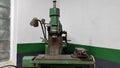 Old vintage rusty milling machine Royalty Free Stock Photo