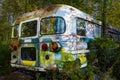 Old School Bus, Junk, Rust Royalty Free Stock Photo