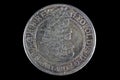 old vintage silver medieval taller coin