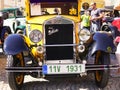 Old Vintage Skoda Car - In Old Car Festival