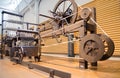 Old vintage spinning machine Royalty Free Stock Photo