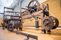 Old vintage spinning machine Royalty Free Stock Photo