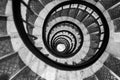 Vintage spiral staircase