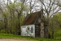 Old Vintage Tiny House, Ruins Royalty Free Stock Photo