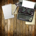 Old vintage typewriter Royalty Free Stock Photo