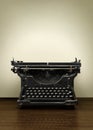 Old Vintage Typewriter Royalty Free Stock Photo