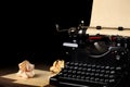 Old vintage typewriter Royalty Free Stock Photo