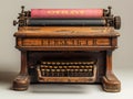 old vintage typewriter