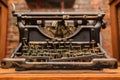 Old vintage typewriter Royalty Free Stock Photo