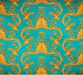 Old vintage victorian wallpaper