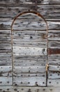 Old vintage wooden door Royalty Free Stock Photo