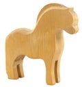 Old vintage wooden horse