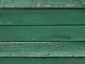 Old green boards