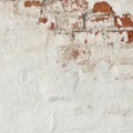 Old Vinyage Red Brick Wall With Sprinkled White Plaster Texture Royalty Free Stock Photo