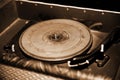 Old Vinyl player Royalty Free Stock Photo