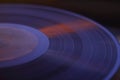 Old vinyl record with clipping path. Royalty Free Stock Photo