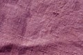 old violet color burlap sack pattern.
