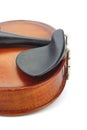 Old Violin Chinrest Royalty Free Stock Photo