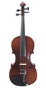 Old violin isolated Royalty Free Stock Photo