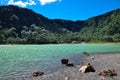 Old Volcano's Crater now Turquoise Lake, Alegria, El Salvador