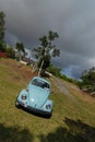 Old volkswagon beetle car