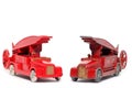 Old vs. new: toy car Denis Fire Engine