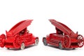 Old vs. new: toy car Denis Fire Engine #2