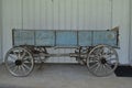 Old wagon on display at the Oscar Farris Tennessee Agricultural Museum in Nashville Tennessee