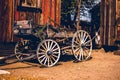 Old Wagon Ghost Town California Royalty Free Stock Photo