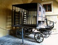 Old wagon in Kriminalmuseum Royalty Free Stock Photo