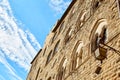 Old wall of ancient italian city Volterra Royalty Free Stock Photo