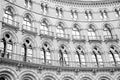 old wall architecture in london england windows and brick exteri Royalty Free Stock Photo