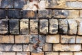 Old wall of bricks Royalty Free Stock Photo