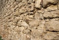 Old wall built of natural stone Royalty Free Stock Photo