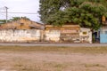 Old wall in countryside, Ho Chi Minh, Vietnam