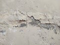 Old Wall with Cracked Concrete wall.Abstract Grunge wall texture background.Old weathered brick wall fragment Royalty Free Stock Photo