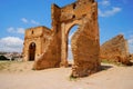 Old wall at fez morocco